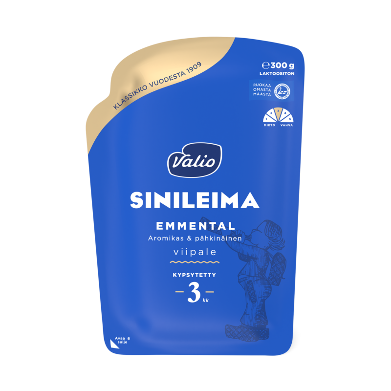Valio Sinileima emmental juustoviipale e300 g