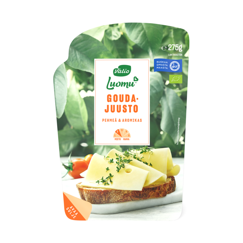 Valio Gouda luomujuustoviipale e275 g