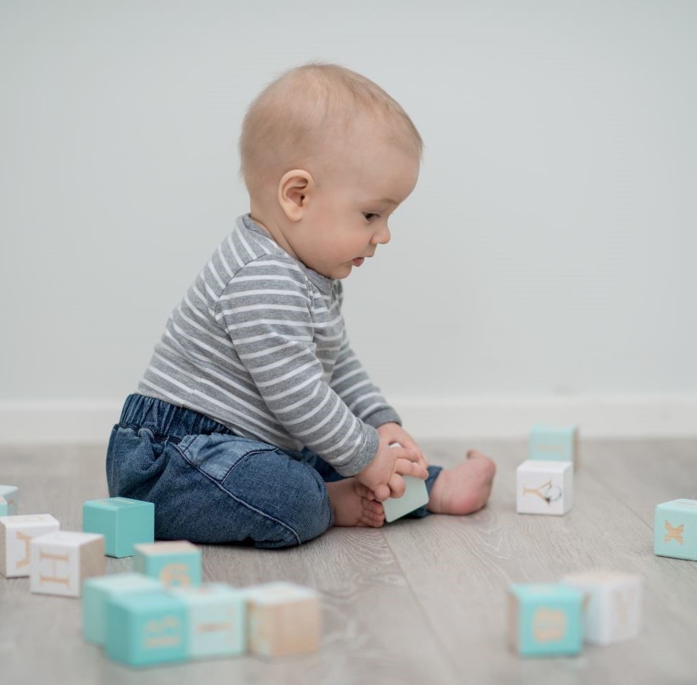 Base powders for baby foods