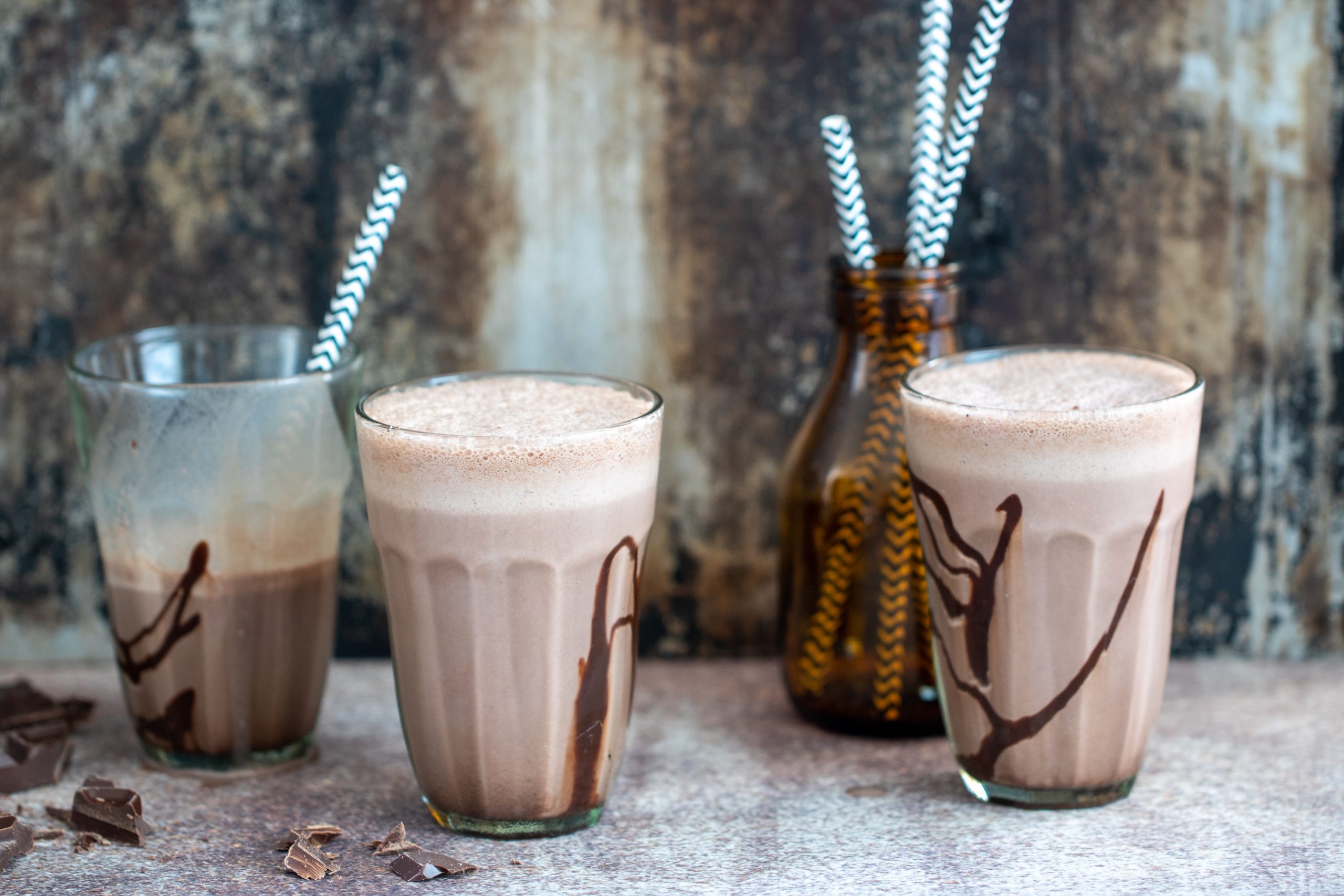 Chocolate milkshake.