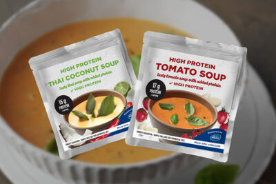 High-protein soups.