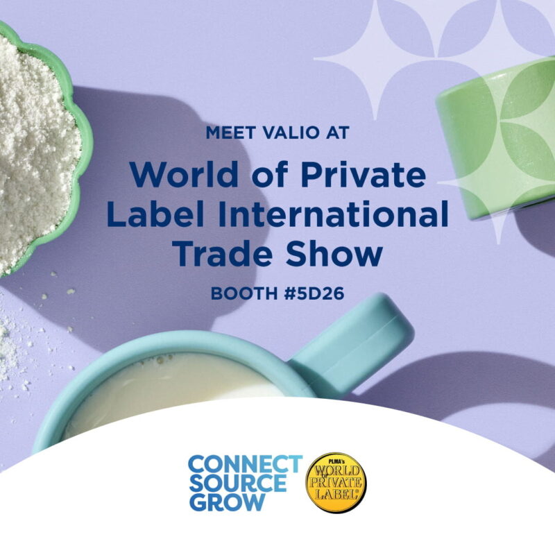 Meet Valio at World of Private Label International Trade Show, booth #5D26.