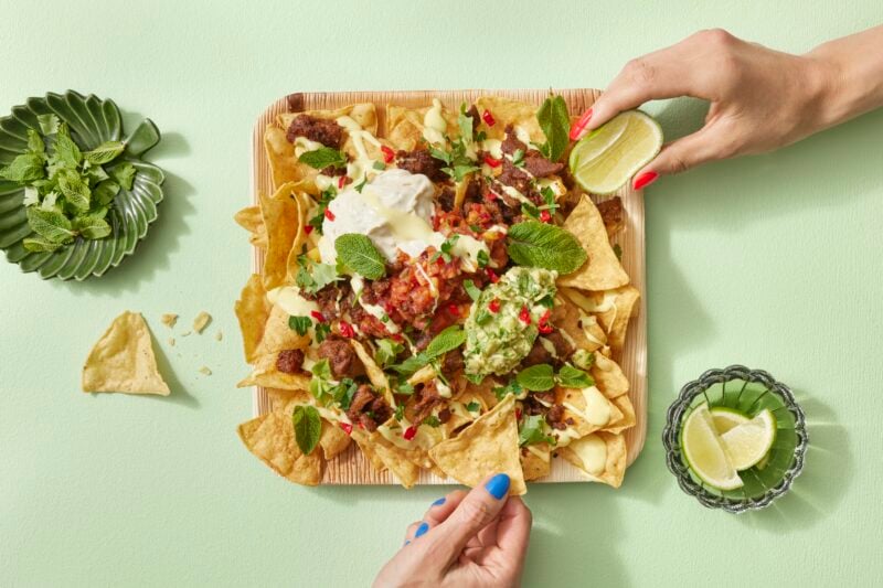 nacho platter
