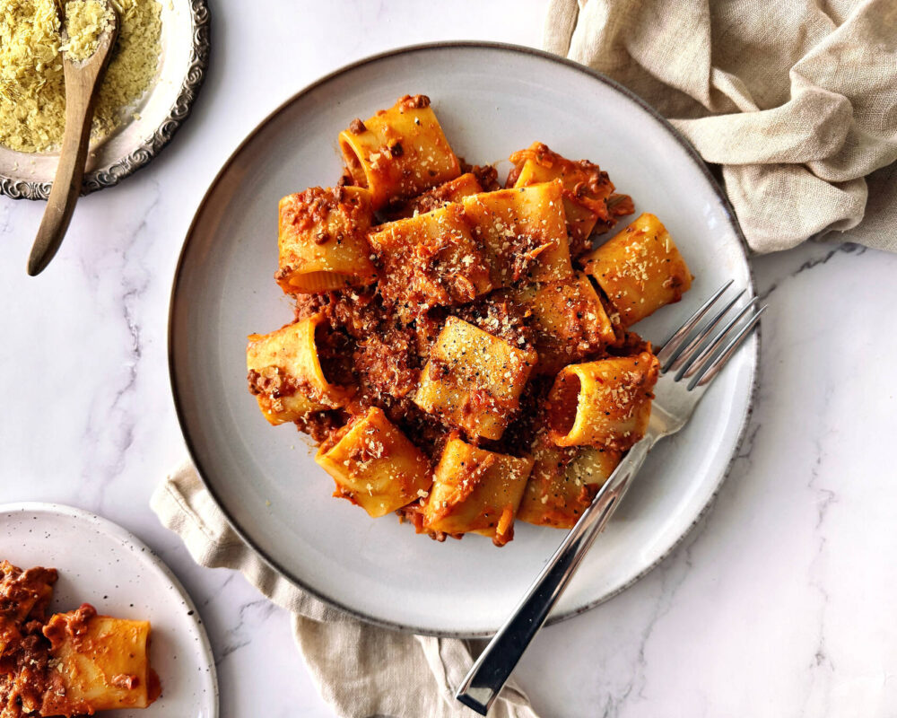 Vegaaninen bolognese