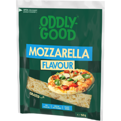 Oddlygood® e150 g grated mozzarella flavour