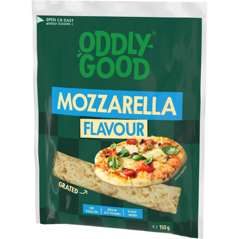 Oddlygood® e150 g grated mozzarella flavour