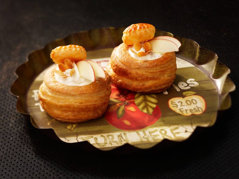 Omena-jogurtti vol au vent