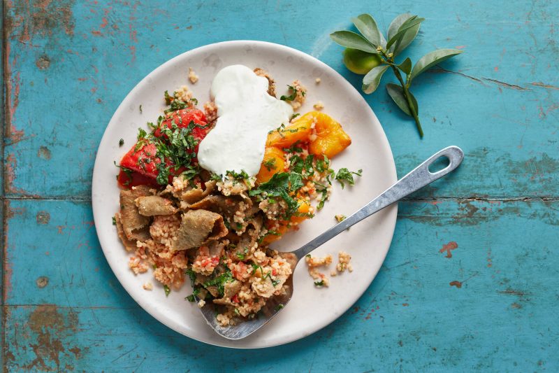 Kebab tabbouleh