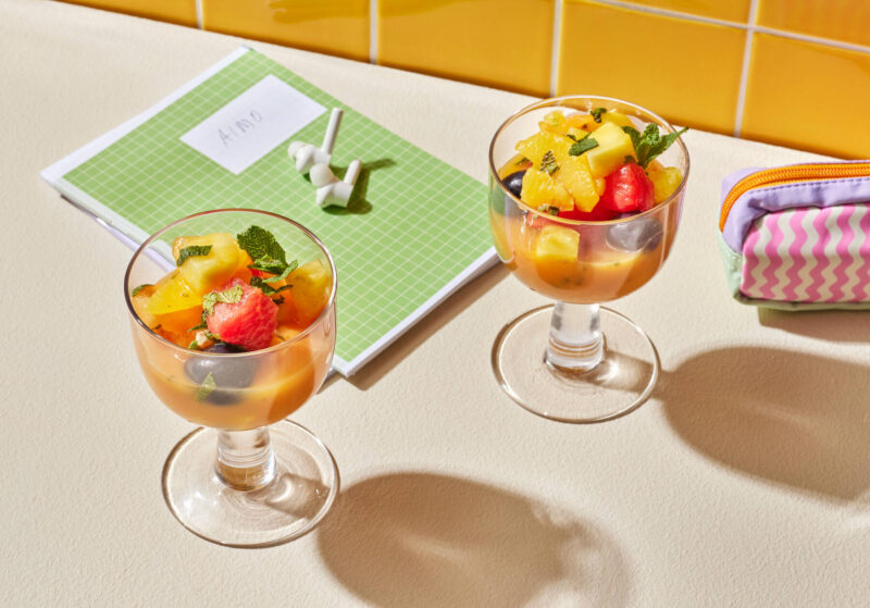 Smoothie-hedelmäsalaatti