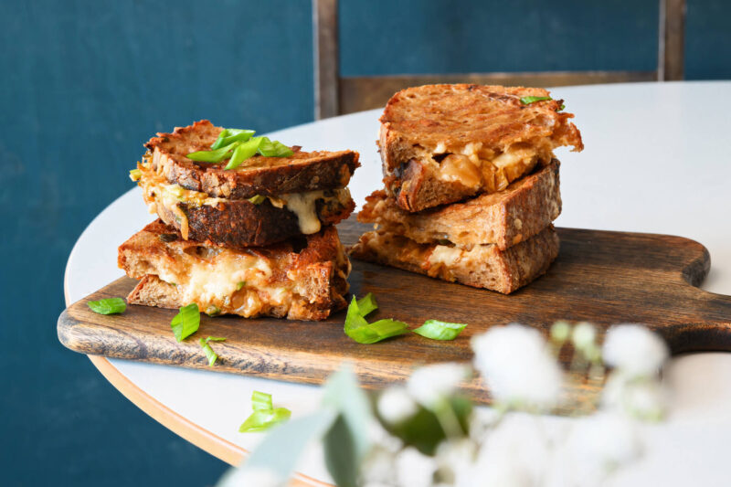 Kimchi-juustosandwichit