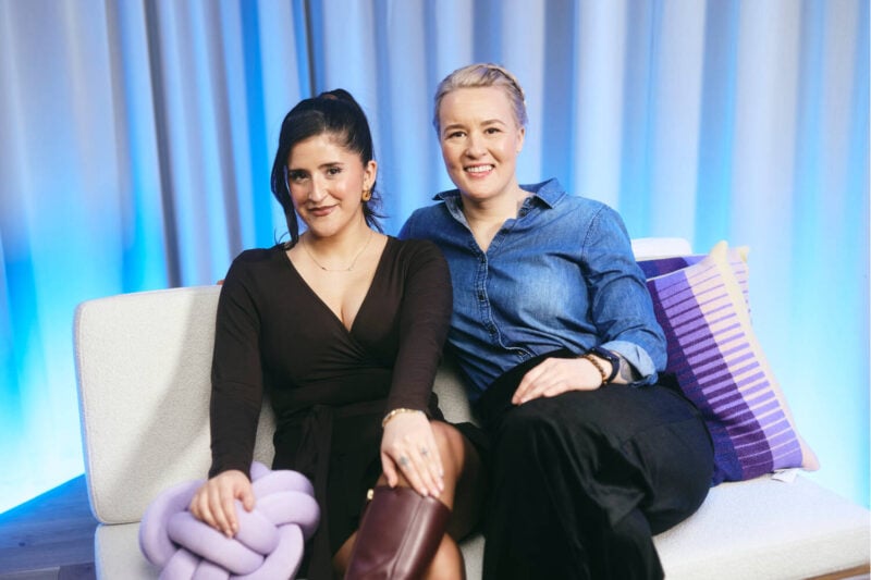 Aram Behbodi ja Linnea Vihonen