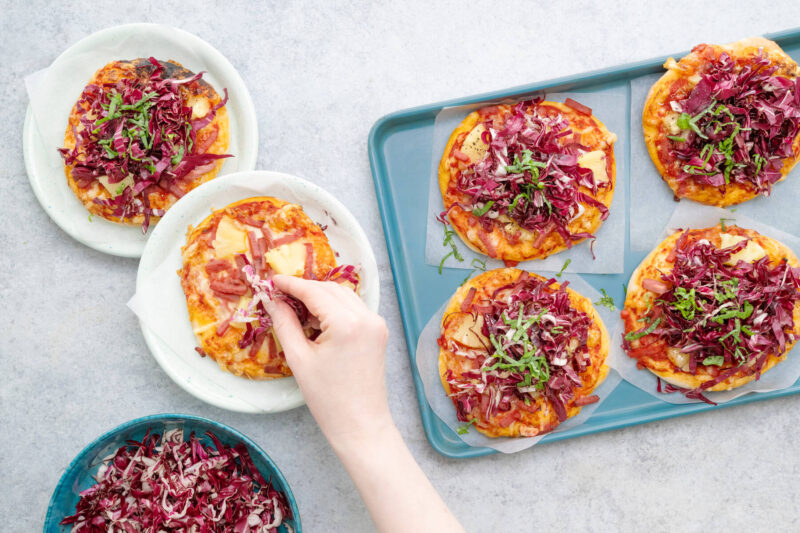 Päivitetyt kinkku-ananaspizzat