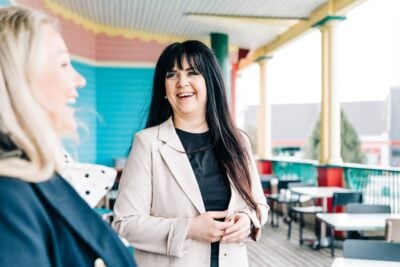 PowerParkin ravintolatoimenpäällikkö Nina Johansson