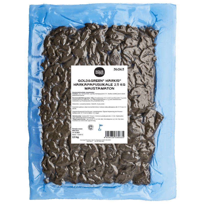 Gold&Green® Härkis® härkäpapusuikale 2,5 kg Maustamaton