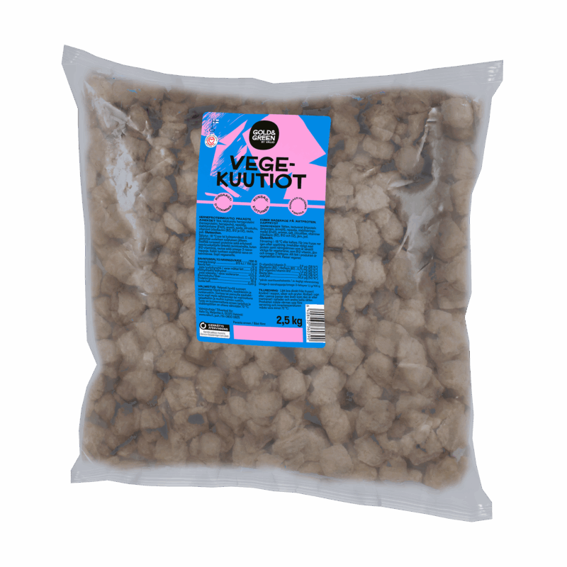 Gold&Green® Vegekuutiot 2,5 kg, pakaste