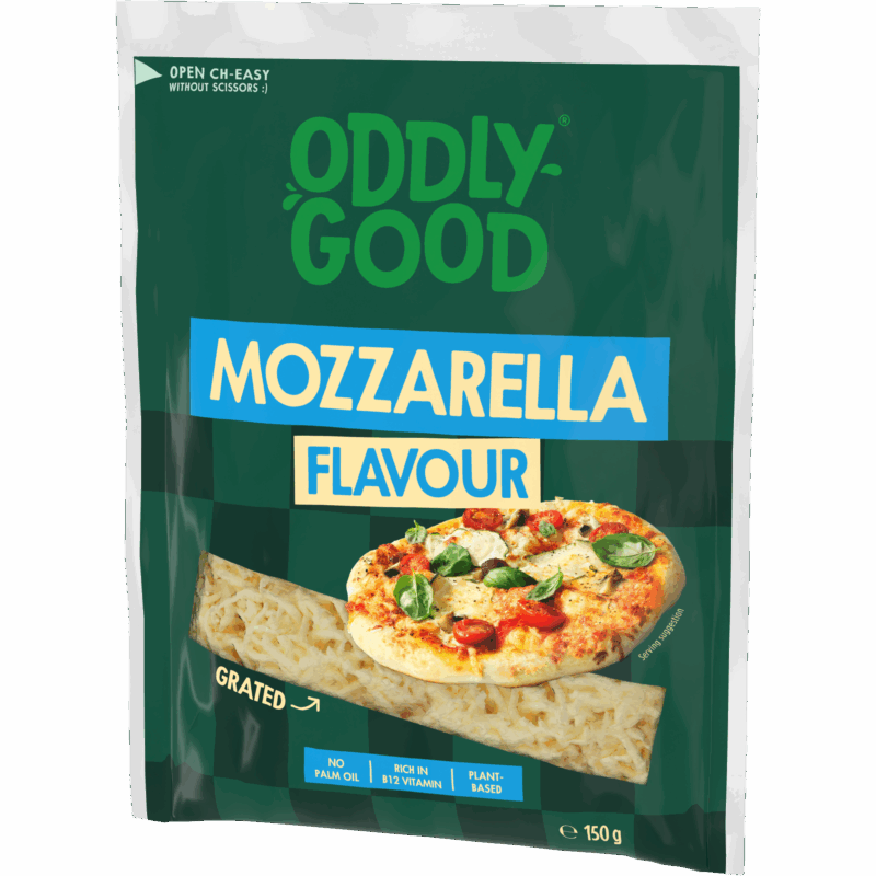 Oddlygood® e150 g grated mozzarella flavour