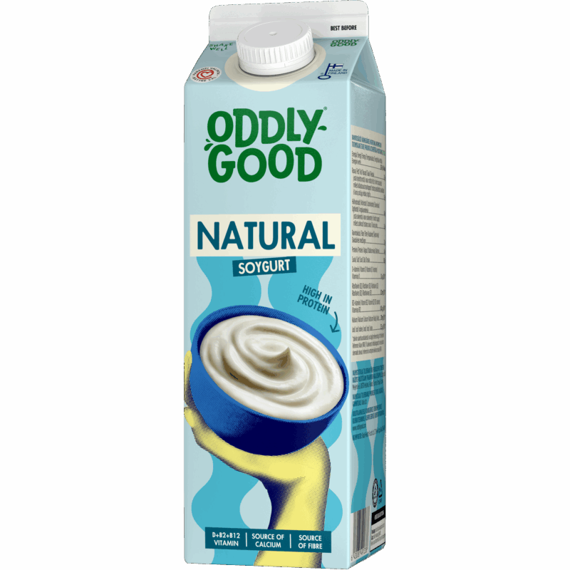 Oddlygood® Soygurt 1 kg maustamaton