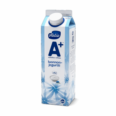 Valio A+™ luonnonjogurtti maustamaton laktoositon 1 kg