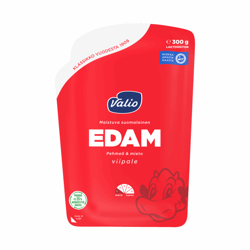 Valio Edam juustoviipale e300 g