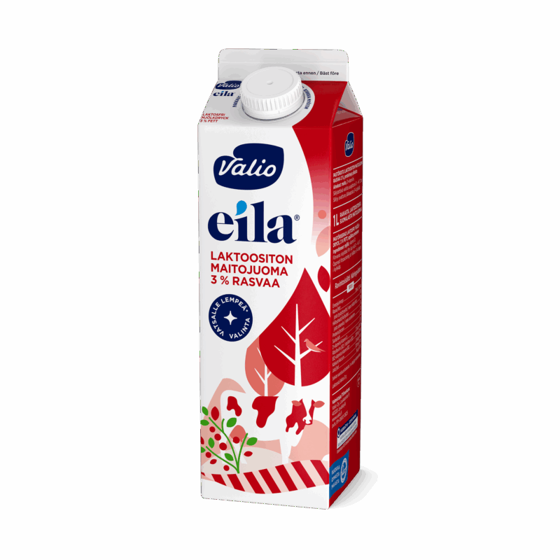 Valio Eila® 3 % maitojuoma 1 l laktoositon