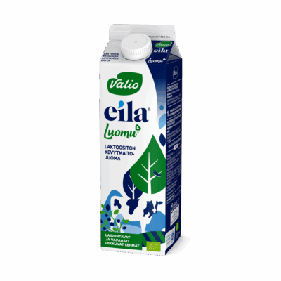 Valio Eila® Luomu™ kevytmaitojuoma 1 l laktoositon
