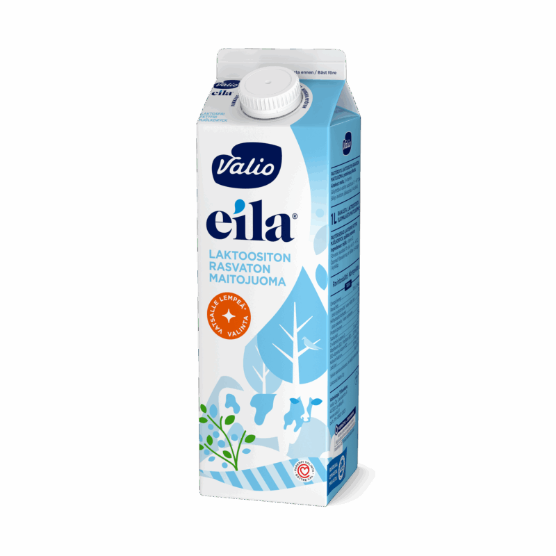 Valio Eila® rasvaton maitojuoma 1 l laktoositon