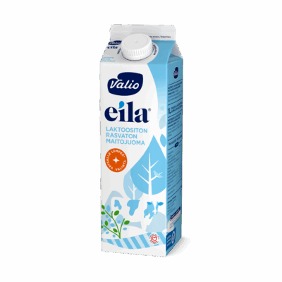 Valio Eila® rasvaton maitojuoma 1 l laktoositon