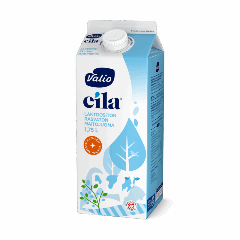 Valio Eila® rasvaton maitojuoma 1,75 l laktoositon