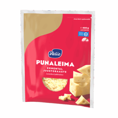 Valio Punaleima emmental juustoraaste e400 g