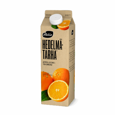 Valio Hedelmätarha® appelsiinitäysmehu 1 l hedelmälihaa