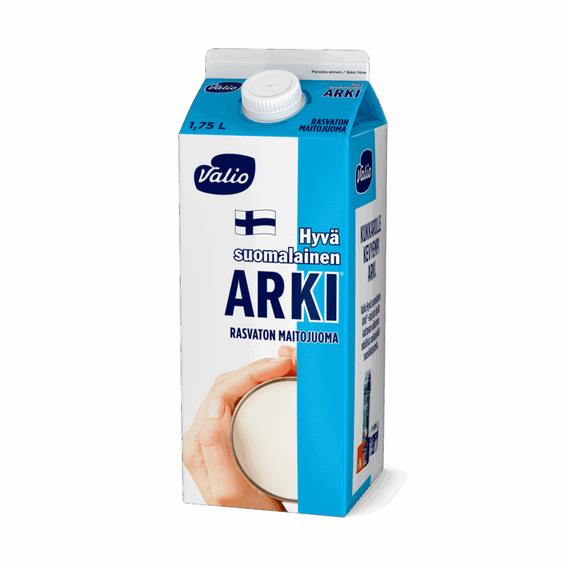 Valio Hyvä suomalainen Arki® rasvaton maitojuoma 1,75 l