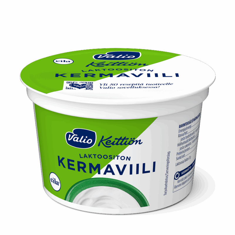Valio Keittiön kermaviili laktoositon 200 g