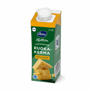 Valio Keittiön ruokakerma kolme juustoa UHT laktoositon 2,5 dl