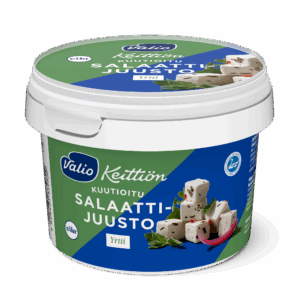 Valio Keittiön salaattijuustokuutiot yrtti laktoositon 160 g