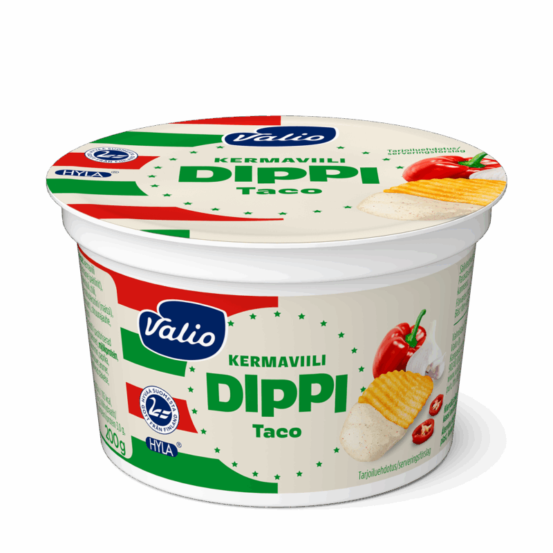 Valio kermaviilidippi Taco HYLA® 200 g