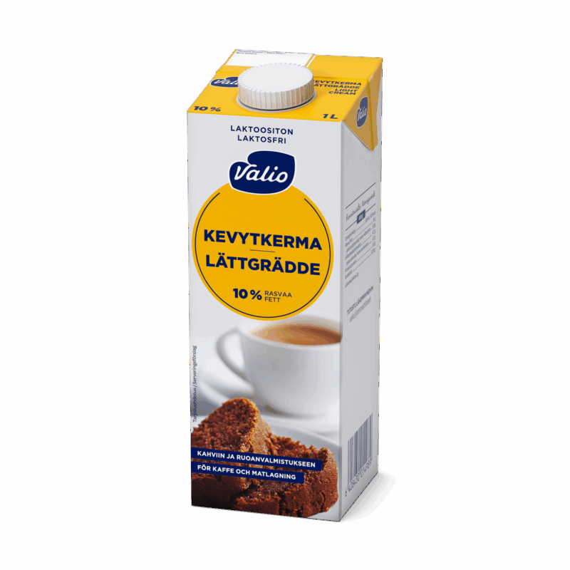 Valio kevytkerma UHT laktoositon 1 l