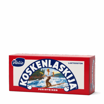 Valio Koskenlaskija® perinteinen sulatejuusto laktoositon e250 g