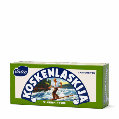 Valio Koskenlaskija® viherpippuri sulatejuusto laktoositon e250 g