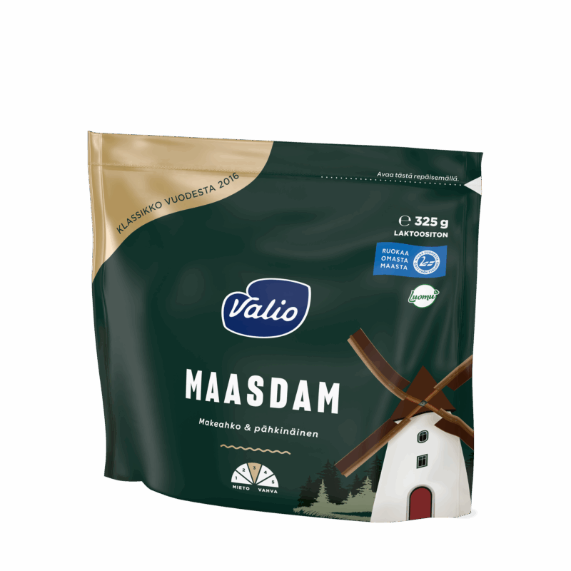 Valio Maasdam luomujuusto e325 g