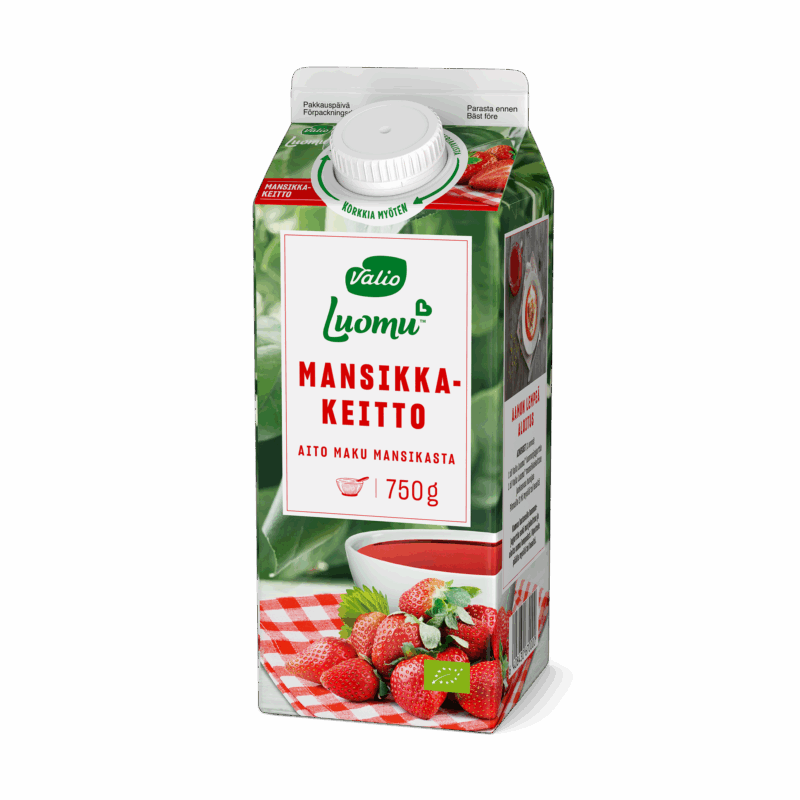 Valio Luomu™ mansikkakeitto 750 g