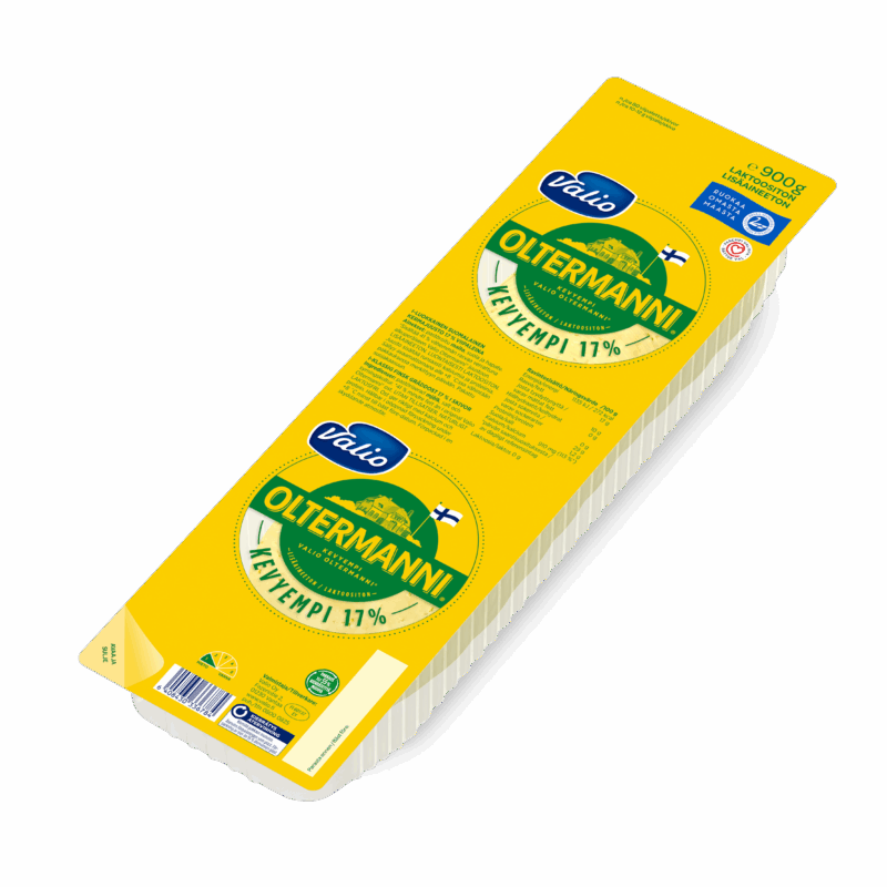 Valio Oltermanni® Kevyempi 17 % kermajuustoviipale e900 g