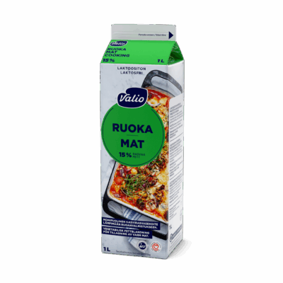 Valio Ruoka 15 % laktoositon 1 l