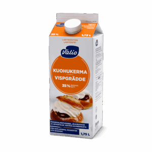 Valio suurtalous kuohukerma laktoositon 1,75 l