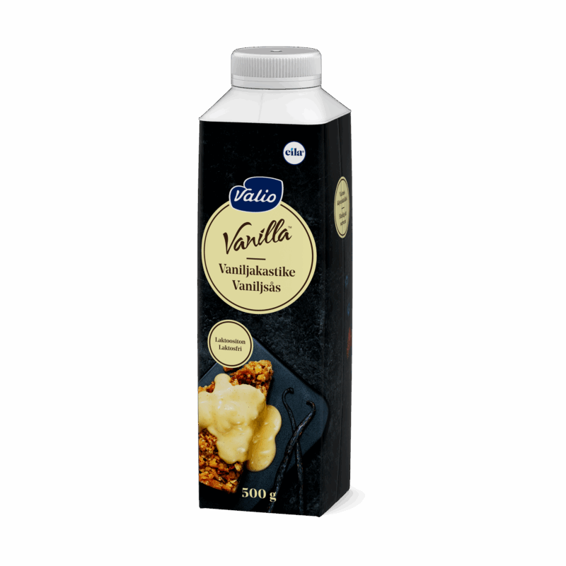 Valio Vanilla™ vaniljakastike laktoositon 500 g