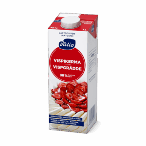 Valio vispikerma UHT laktoositon 1 l
