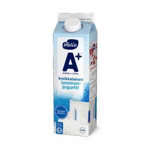Valio A+™ kreikkalainen luonnonjogurtti maustamaton laktoositon 1 kg