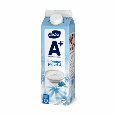 Valio A+™ luonnonjogurtti maustamaton laktoositon 1 kg