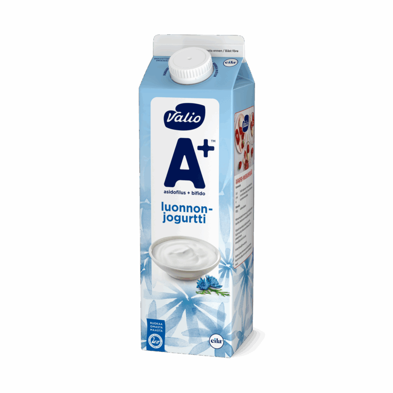 Valio A+™ luonnonjogurtti maustamaton laktoositon 1 kg