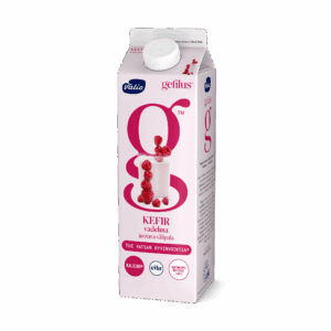 Valio Gefilus® Kefir juotava välipala vadelma laktoositon 1 kg