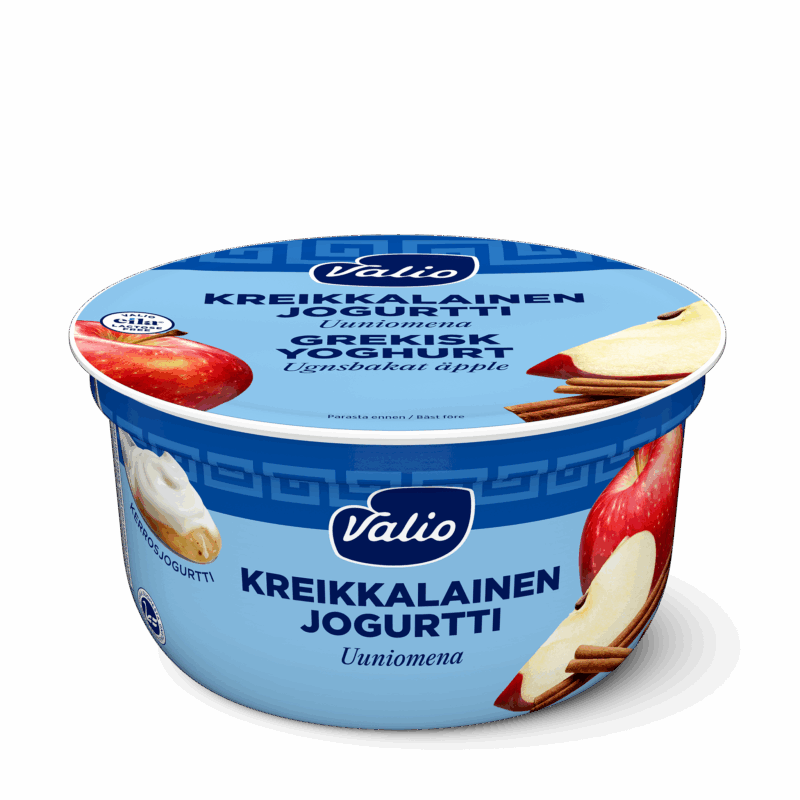 Valio kreikkalainen jogurtti uuniomena laktoositon 150 g